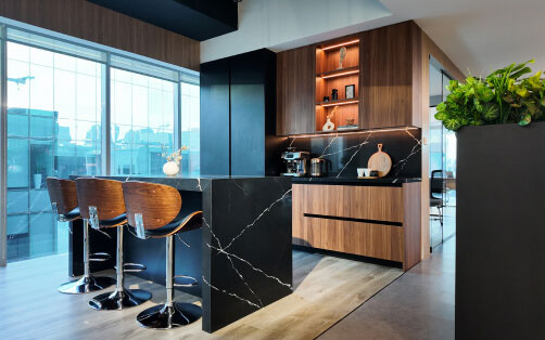 Urban Luxury Executive Office Pantry